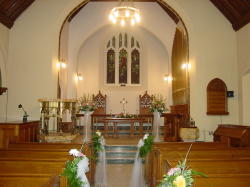 inside chapel